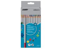 Crayon de couleur triangulaire colorplus, étui de 24