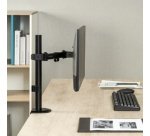 Support d'écran, longueur du bras: 376 mm, noir