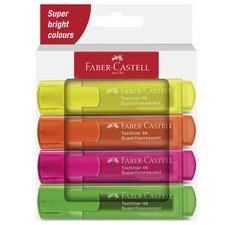FABER-CASTELL Surligneur TEXTLINER 1546, étui en carton de 6