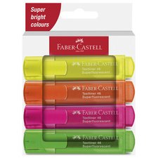 FABER-CASTELL Surligneur TEXTLINER 1546, étui en carton de 6
