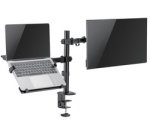 Support d'écran et d'ordinateur portable, noir