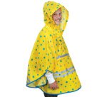 Poncho de pluie enfants ReflActions 'Diamant', rose