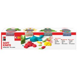 KiDS Set de pâte à modeler, couleurs de base