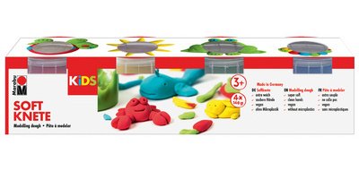 KiDS Set de pâte à modeler, couleurs de base