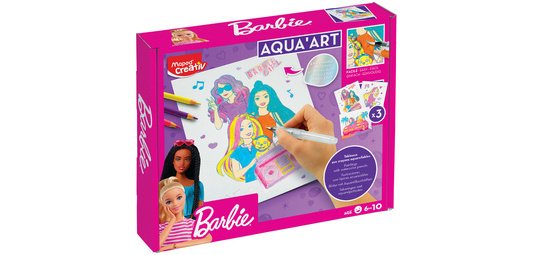 Creativ Kit aquarelle AQUA ART Barbie