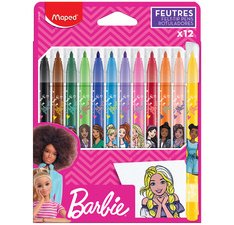 Feutre Barbie, étui en carton de 12