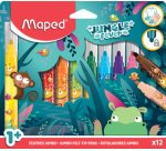 Feutre JUNGLE fever JUMBO, étui en carton de 12