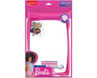 Ardoise Barbie, effaçable à sec, blanc