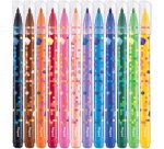 Viltstift Maped Pixel Party set à 12 kleuren