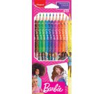 Barbie colored pencil, cardboard case of 12