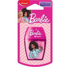 Taille-crayon Barbie, en plastique, rose