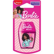 Taille-crayon Barbie, en plastique, rose