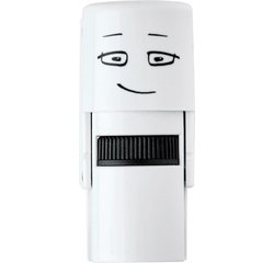 Kit tampon à motif 'LITTLE NIO' anglais, blanc