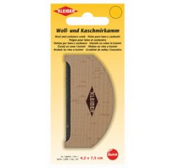 Peigne pour laine & cachemire, en bois