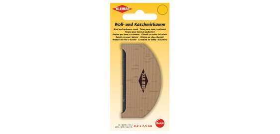 Peigne pour laine & cachemire, en bois