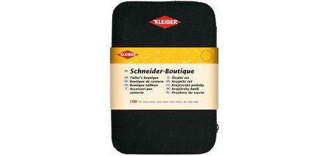 Nécessaire de couture, 100 pièces, dans étui noir