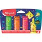 Markeerstift Mini PIXEL PARTY - blister van 4 stuks