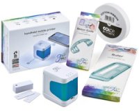 Mobiele printer e-mark go starter kit wit