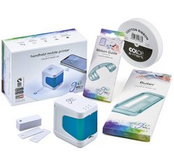 Mobiele printer e-mark go starter kit wit