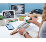 Imprimante mobile e-mark go kit de démarrage, blanc