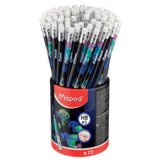 Crayon de papier DEEPSEA PARADISE, avec gomme, HB