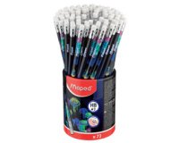 Crayon de papier DEEPSEA PARADISE, avec gomme, HB