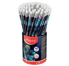 Crayon de papier DEEPSEA PARADISE, avec gomme, HB