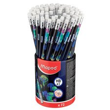 Crayon de papier DEEPSEA PARADISE, avec gomme, HB