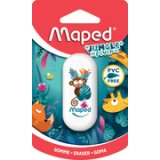 Gomme plastique JUNGLE fever, blister, blanc