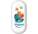 Gomme plastique JUNGLE fever, blister, blanc