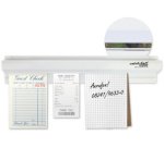 Rail d'affichage Catch-ball-System notebord, blanc
