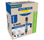 Marqueur V BOARD MASTER, pointe ogive, BONUS PACK