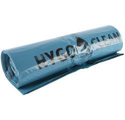 Sac poubelle LDPE, 240 L, 60 microns, bleu