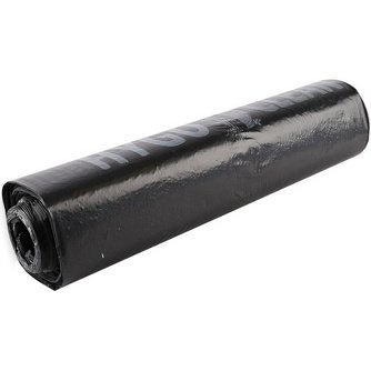 Sac poubelle Light, 120 litres, en LDPE, noir
