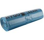 Sac poubelle, 160 litres, en LDPE, bleu