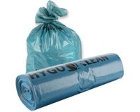 Sac poubelle LDPE, 160 L, 60 microns, bleu