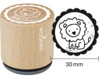 Tampon à motif Woodies 'petit lapin'