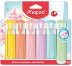 Surligneur FLUO'PEPS PASTEL, blister de 4