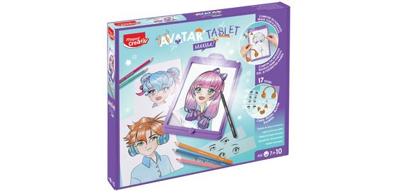 Creativ Tablette lumineuse à dessiner AVATAR MANGA