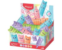 Surligneur Mini PASTEL, présentoir de 48