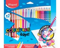 Feutre effaçable & crayon de couleur COLOR'PEPS OOPS