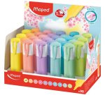 Surligneur FLUO'PEPS PASTEL, présentoir de 30