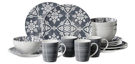 Service de vaisselle SALINA, 16 pièces
