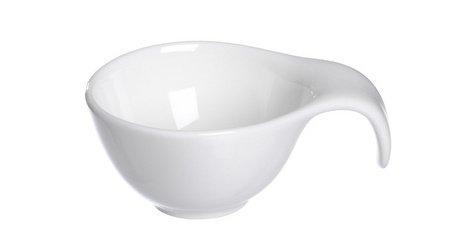 Bol à sauce GUSTO avec anse, blanc