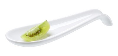 Bol à sauce GUSTO avec support, blanc