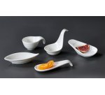 Bol à sauce GUSTO feuille, blanc