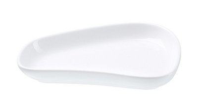 Kidney-shaped GUSTO sauce bowl, white