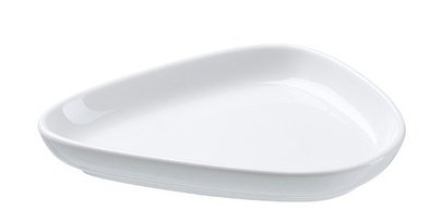 Bol à sauce GUSTO triangulaire, blanc