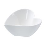 Bol à sauce GUSTO forme de coeur, blanc