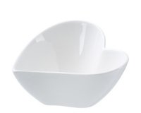 Sauskom GUSTO hartvorm wit